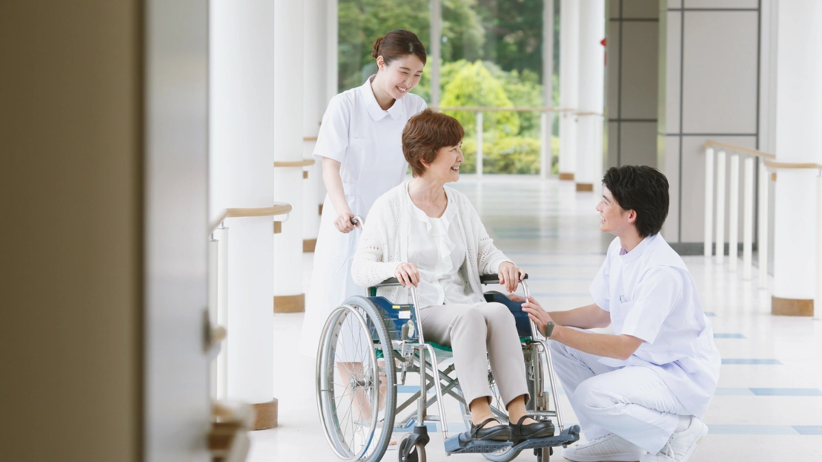 介護施設デイサービスの様子